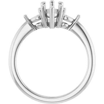 IDALIA Lab Grown Diamond Engagement Ring Setting for Marquise Stones - Larson Jewelers