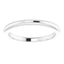Platinum Band for 5.2 mm Round Ring