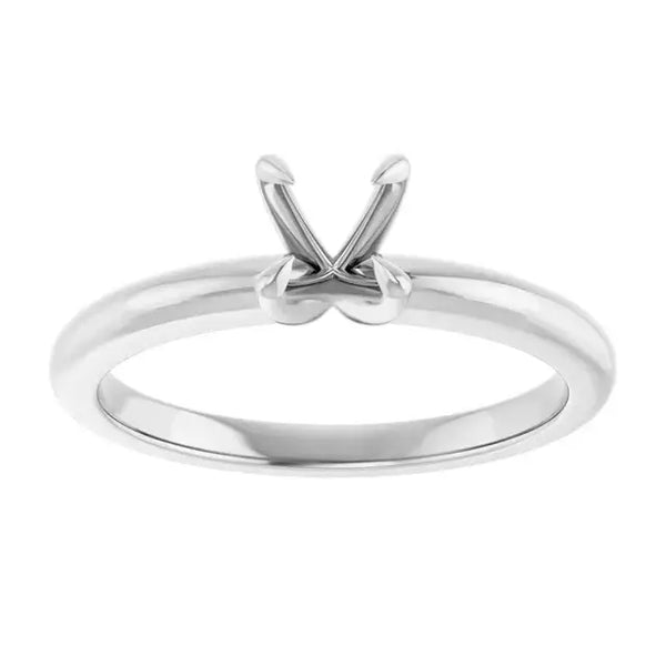 ORLA Lab Grown Diamond Solitare Engagement Ring Setting for Round Stones - Larson Jewelers
