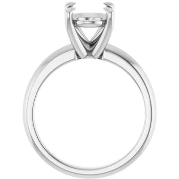 ORLA Lab Grown Diamond Solitare Engagement Ring Setting for Oval Stones - Larson Jewelers