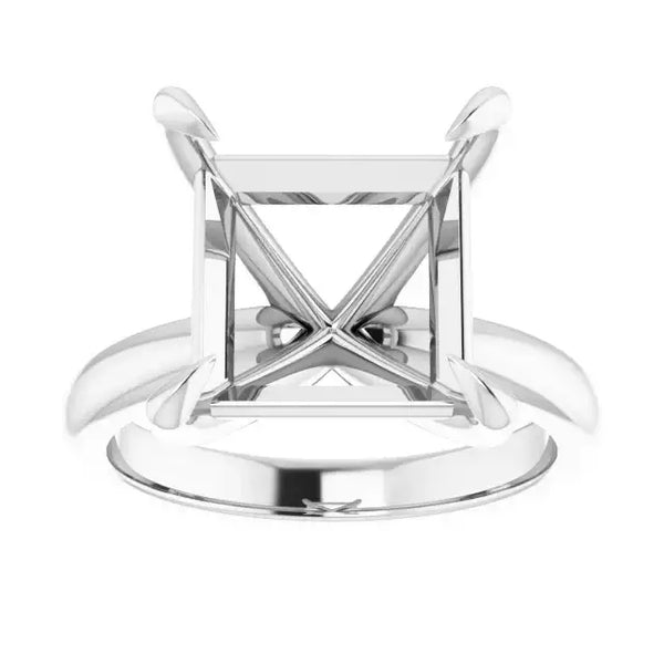 ORLA Lab Grown Diamond Solitare Engagement Ring Setting for Square Stones - Larson Jewelers