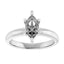 ORLA Lab Grown Diamond Solitare Engagement Ring Setting for Marquise Stones