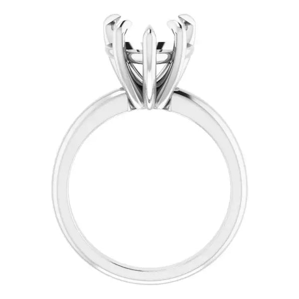 ORLA Lab Grown Diamond Solitare Engagement Ring Setting for Heart Stones - Larson Jewelers
