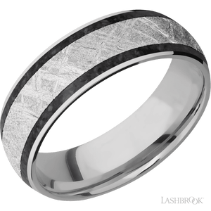 Titanium with Polish Finish - 7MM - Larson Jewelers
