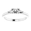 BUTTERCUP Lab Grown Diamond Engagement Ring Setting for Round Stones