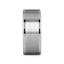 AIRES Flat Brush Finish Center Polished Edges Tungsten Carbide Ring - 4mm - 10mm