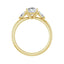 BUTTERCUP 18K Yellow Gold Oval Lab Grown Diamond Engagement Ring