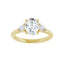 BUTTERCUP 18K Yellow Gold Oval Lab Grown Diamond Engagement Ring