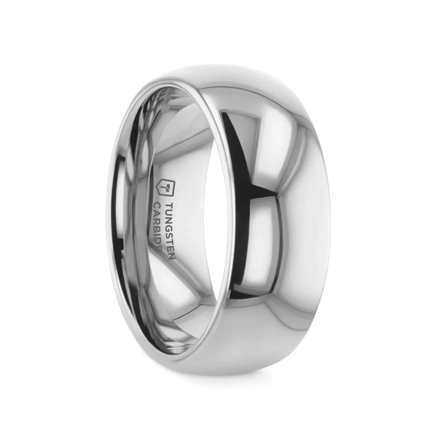DOMINUS Domed Tungsten Carbide Ring - 2mm - 12mm - Larson Jewelers