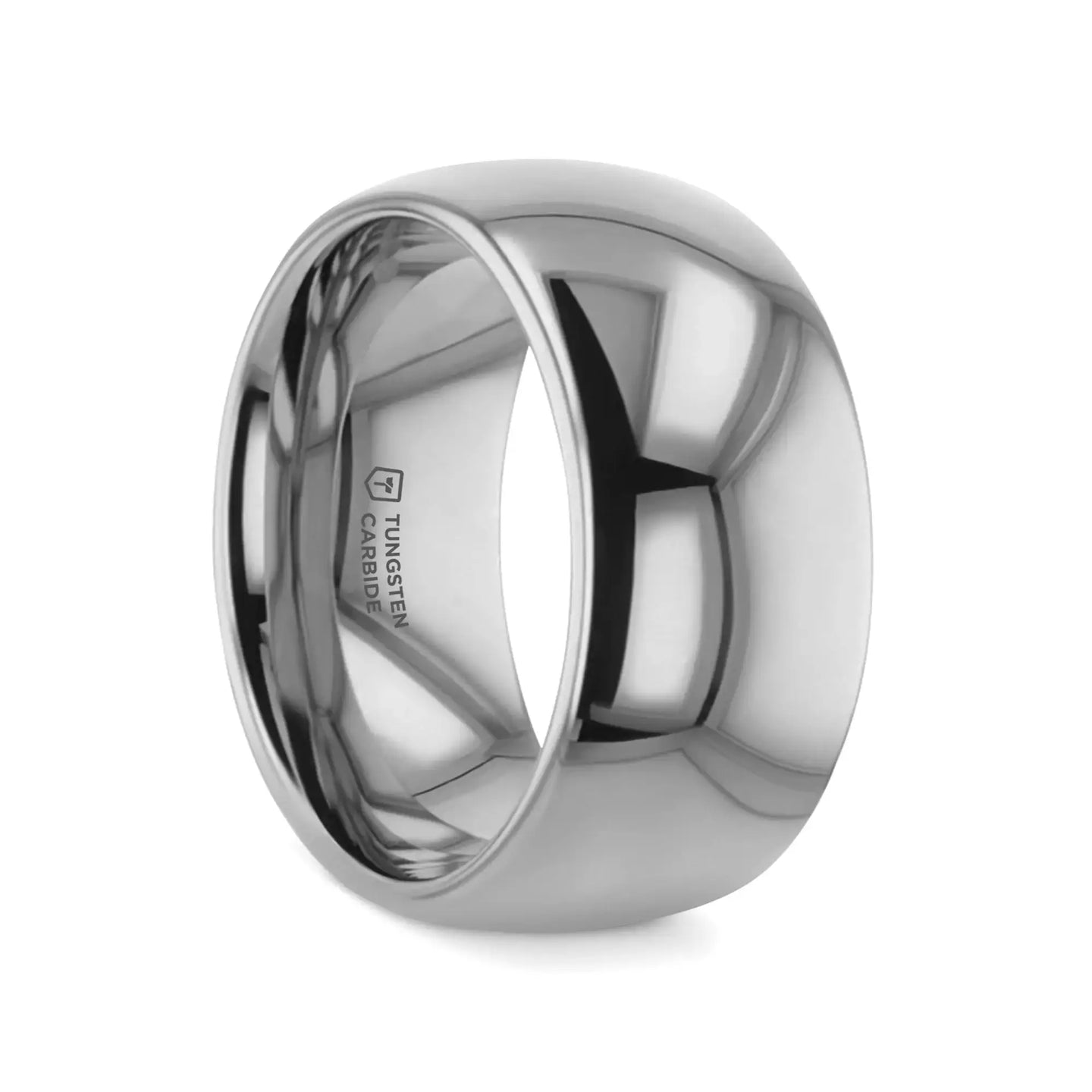 DOMINUS Domed Tungsten Carbide Ring - 2mm to 12mm - Larson Jewelers