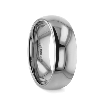 DOMINUS Domed Tungsten Carbide Ring - 2mm to 12mm - Larson Jewelers