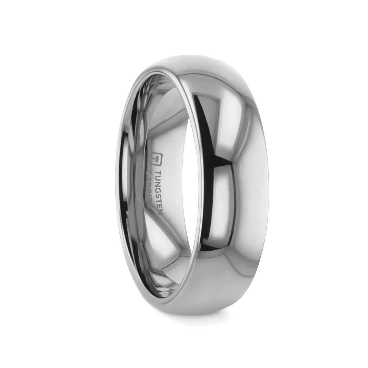DOMINUS Domed Tungsten Carbide Ring - 2mm to 12mm - Larson Jewelers