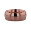 COFFEE Traditional Domed Espresso Tungsten Carbide Wedding Ring - 8mm