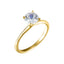 FIONA Lab Diamond Engagement Ring in 14K Yellow Gold
