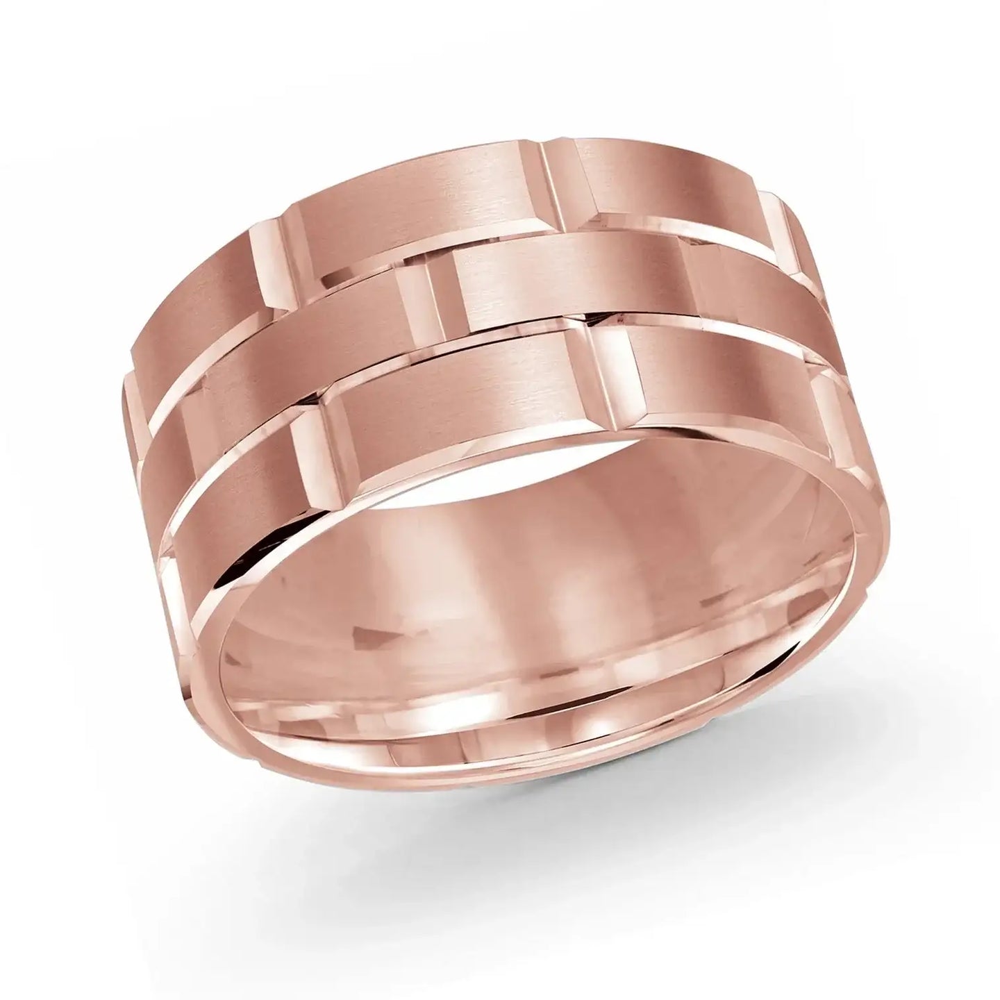 14K Rose Gold Ring from the Executif Collection by Malo