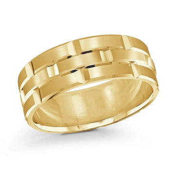 14K Yellow Gold Ring from the Executif Collection by Malo