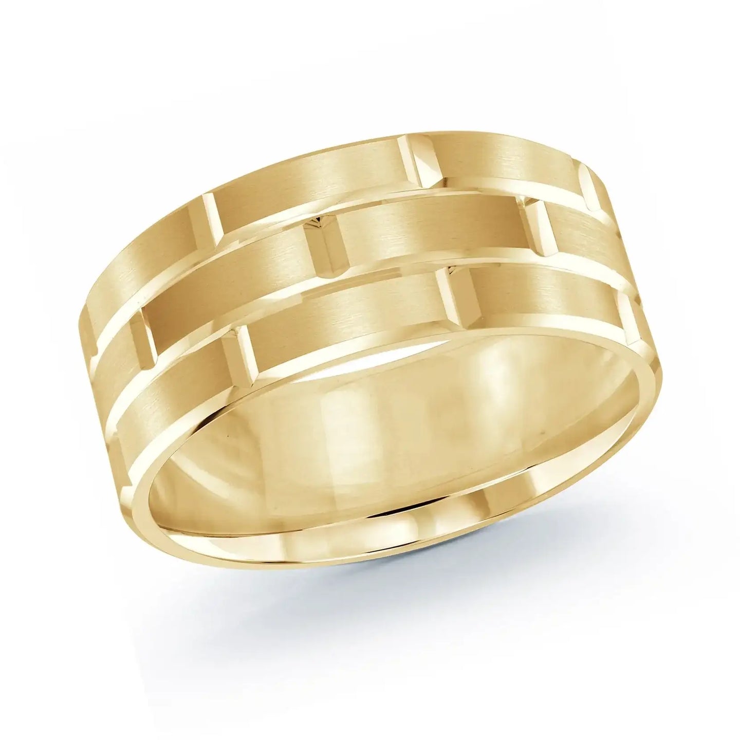 14K Yellow Gold Ring from the Executif Collection by Malo