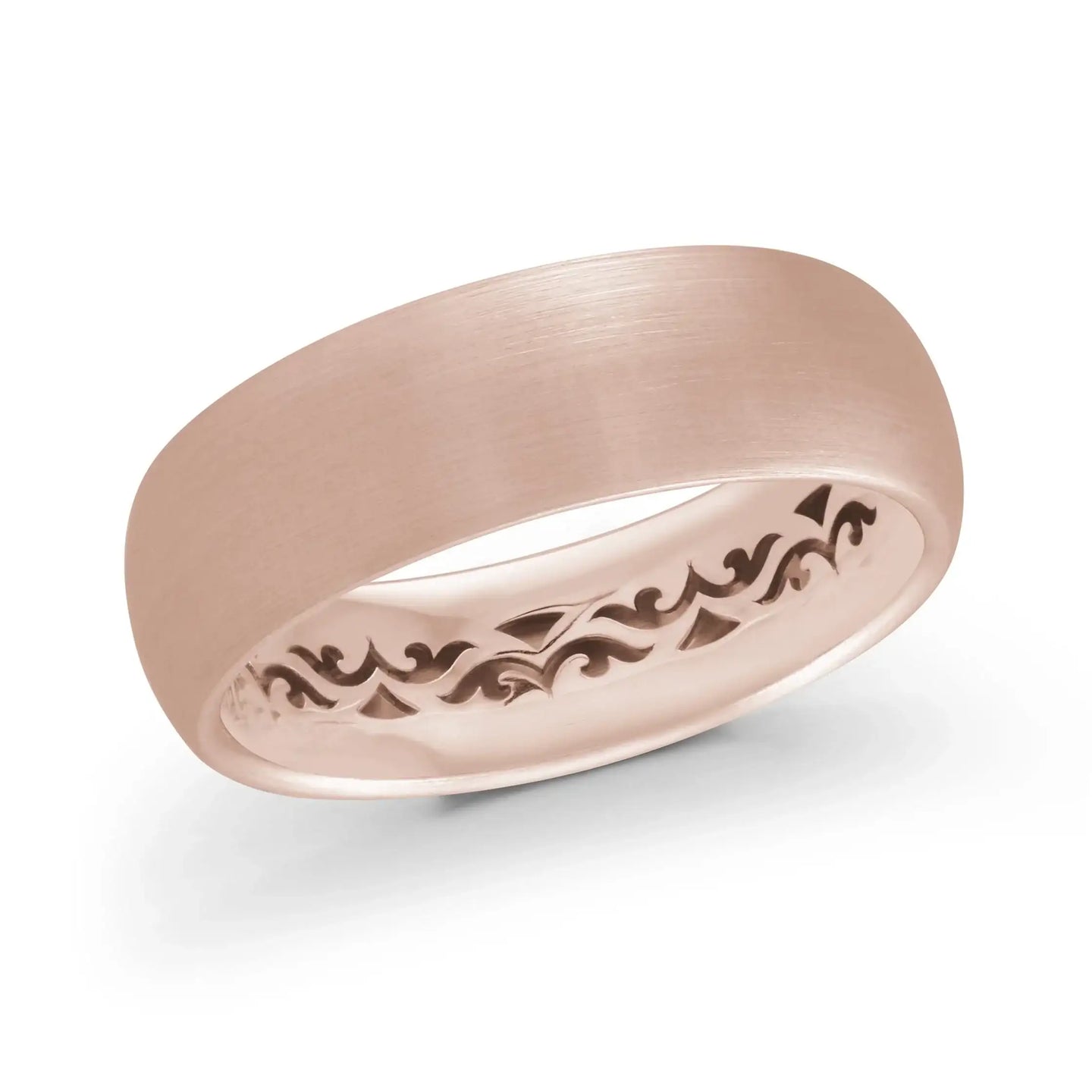 14K Rose Gold Ring from the Precision Collection by Malo
