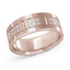 14K Rose Gold Ring from the Executif Collection by Malo