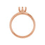 HONORA Lab Diamond Engagement Ring in 14K Rose Gold