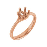 HONORA Lab Diamond Engagement Ring in 18K Rose Gold