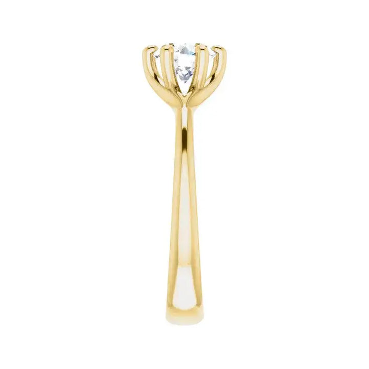 HONORA Lab Diamond Engagement Ring in 14K Yellow Gold - Larson Jewelers