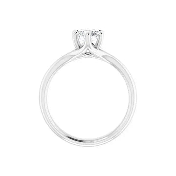 HONORA Lab Diamond Engagement Ring in Silver - Larson Jewelers