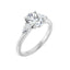 BUTTERCUP 18K White Gold Oval Lab Grown Diamond Engagement Ring