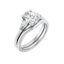 BUTTERCUP 18K White Gold Oval Lab Grown Diamond Engagement Ring