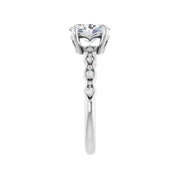 GIANNA Platinum Oval Lab Grown Diamond Engagement Ring