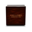 Custom Engraved Light up Engraved Chocolate Dark Wood Personalized Wooden Wedding Ring Box