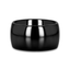 LANDON Domed Polish Finished Black Ceramic Ring - 2mm - 12mm