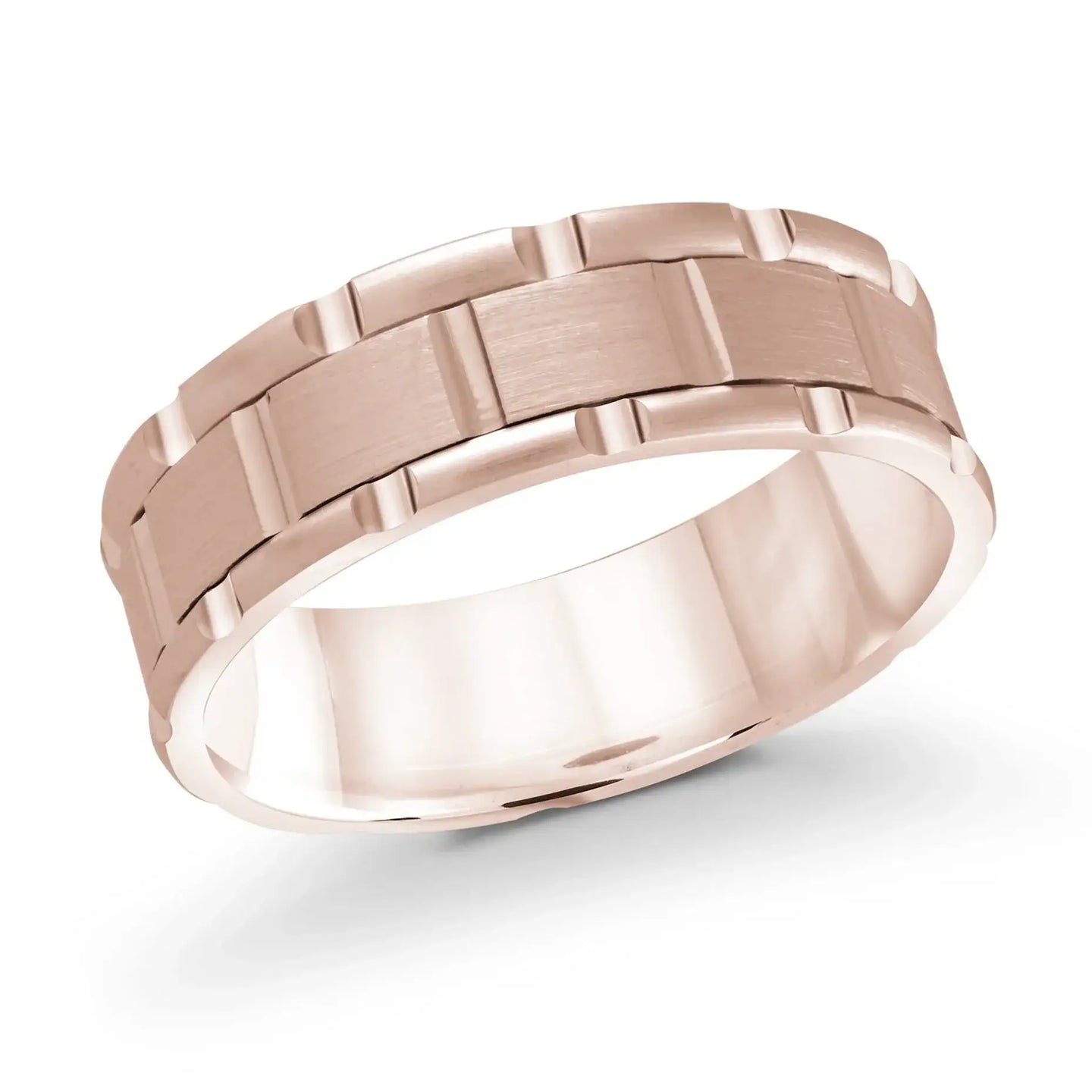 14K Rose Gold Ring from the Executif Collection by Malo