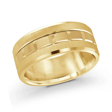 14K Yellow Gold Ring from the Executif Collection by Malo