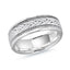 14K White Gold Ring from the Prestige Collection by Malo