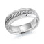 14K White Gold Ring from the Prestige Collection by Malo