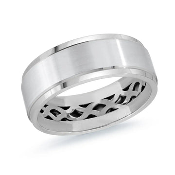 14K White Gold Ring from the Precision Collection by Malo