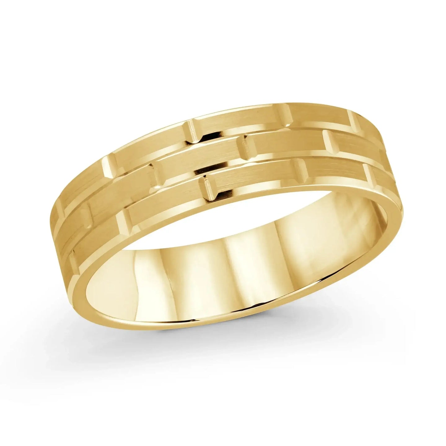 14K Yellow Gold Ring from the Executif Collection by Malo