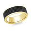 14K Yellow Gold Ring from the Noir Collection by Malo