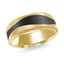 14K Yellow Gold Ring from the Noir Collection by Malo