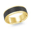 14K Yellow Gold Ring from the Titanium Collection by Malo