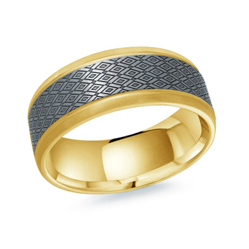 14K Yellow Gold Ring from the Tantalum Collection by Malo