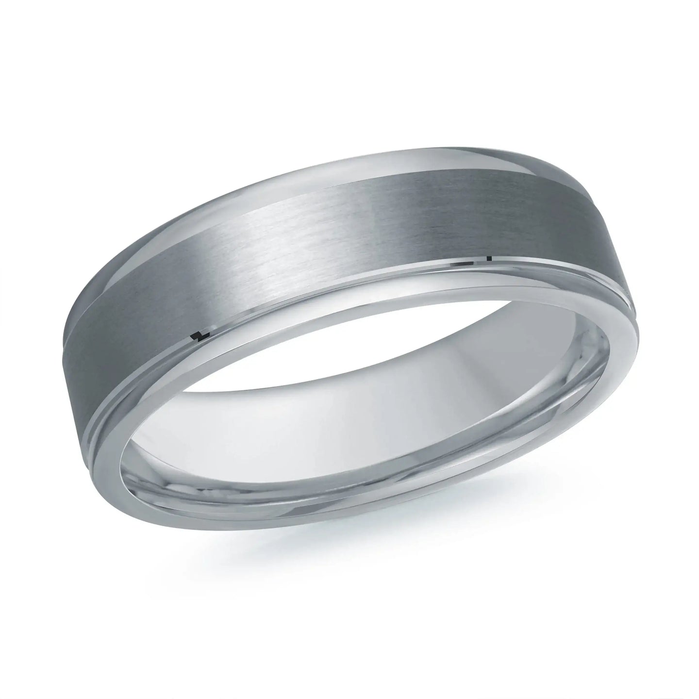 14K White Gold Ring from the Tantalum Collection by Malo