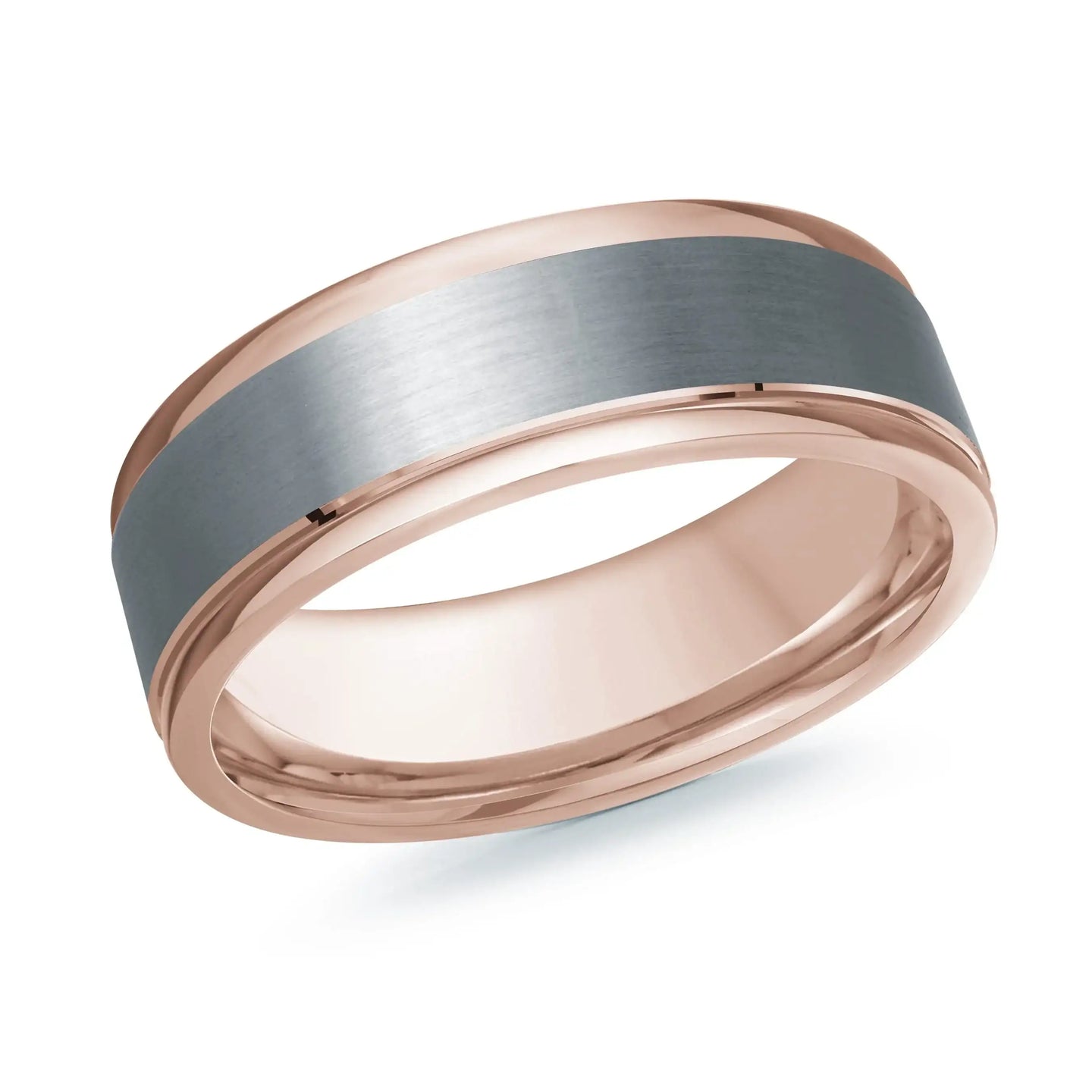 14K Rose Gold Ring from the Tantalum Collection by Malo