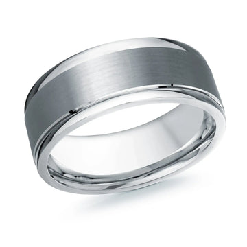 14K White Gold Ring from the Tantalum Collection by Malo