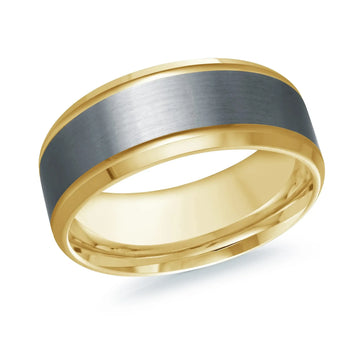 14K Yellow Gold Ring from the Tantalum Collection by Malo