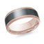 14K Rose Gold Ring from the Tantalum Collection by Malo