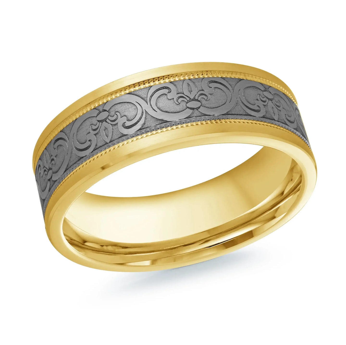 14K Yellow Gold Ring from the Tantalum Collection by Malo