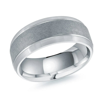 14K White Gold Ring from the Tantalum Collection by Malo
