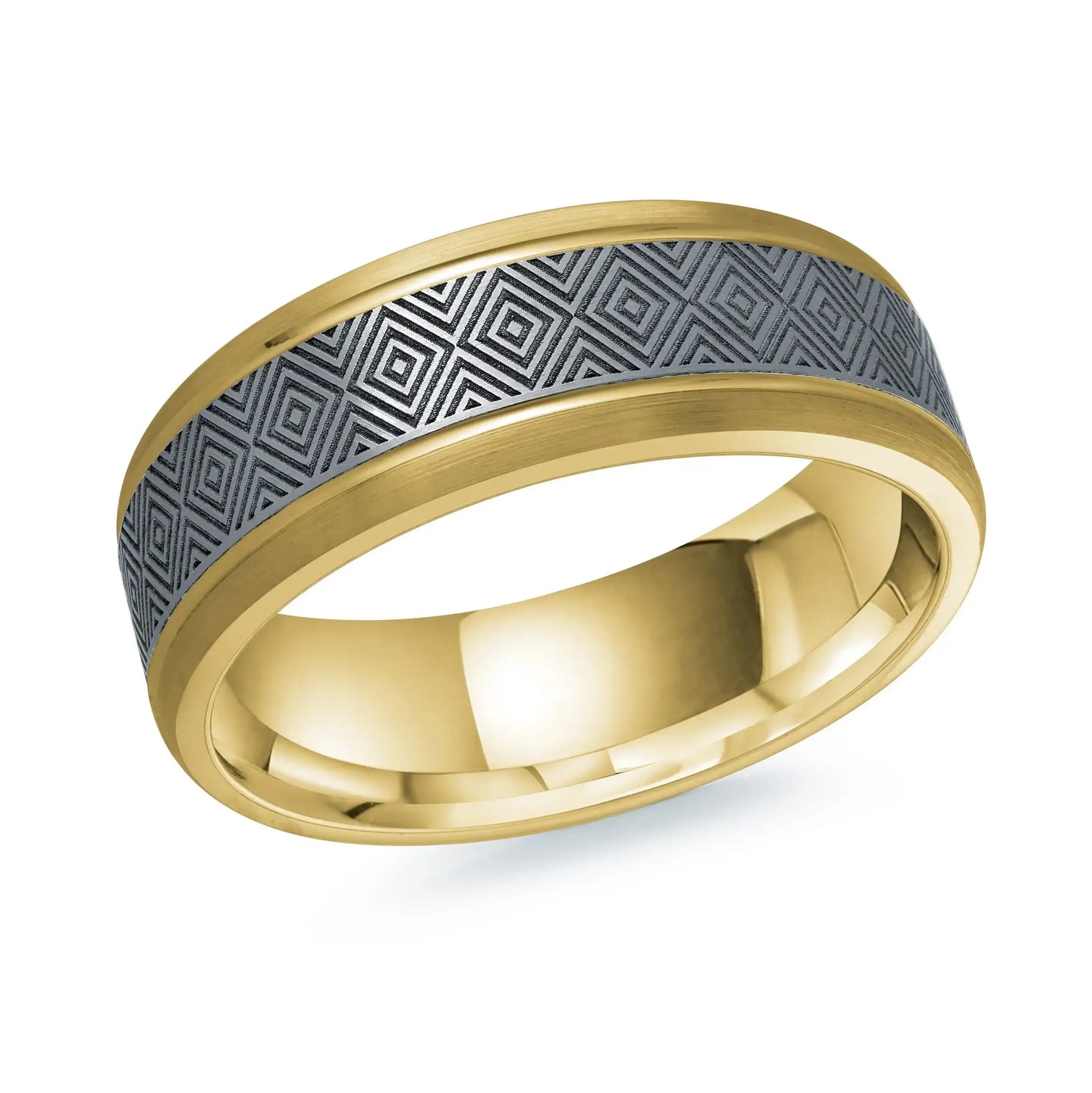 14K Yellow Gold Ring from the Tantalum Collection by Malo